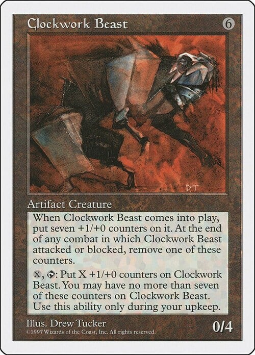 Clockwork Beast Card Front