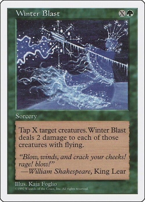 Winter Blast Card Front