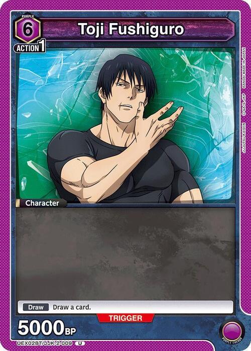 Toji Fushiguro Card Front