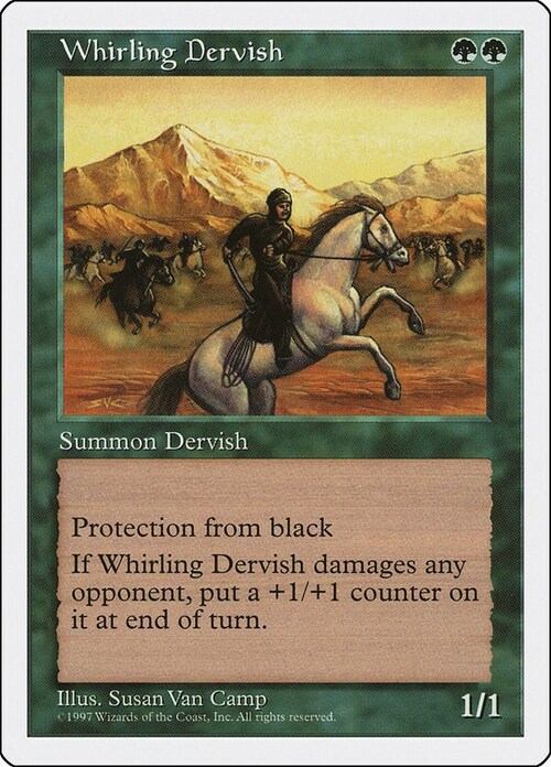 Whirling Dervish Card Front