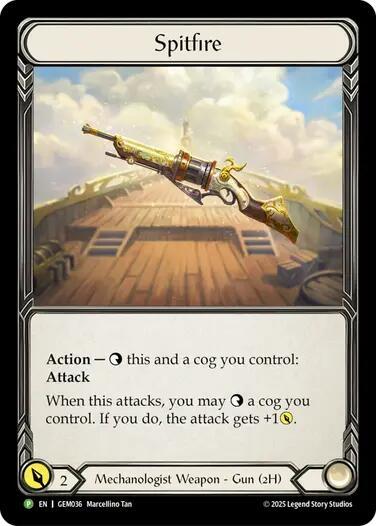 Spitfire Card Front