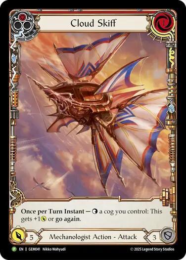 Cloud Skiff (Red) Frente