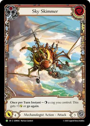 Sky Skimmer (Red) Frente