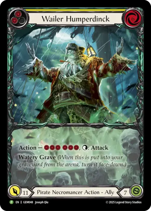 Wailer Humperdinck Card Front