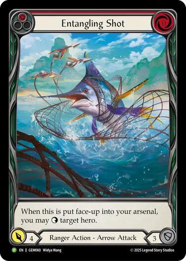 Entangling Shot Frente