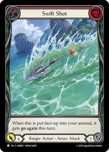 Swift Shot Card Front