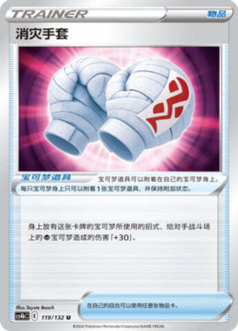 Cleansing Gloves Card Front