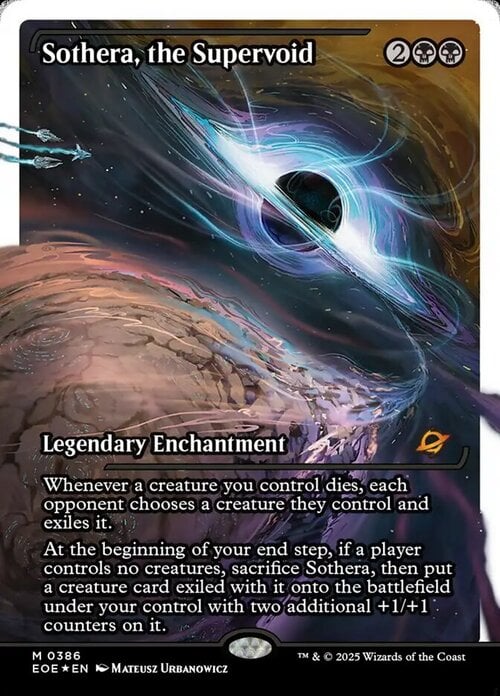 Sothera, the Supervoid Card Front
