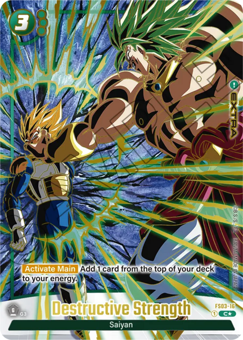 Destructive Strenght Card Front