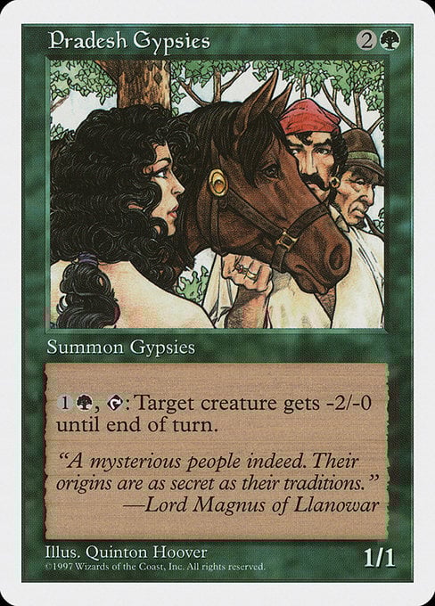 Pradesh Gypsies Card Front