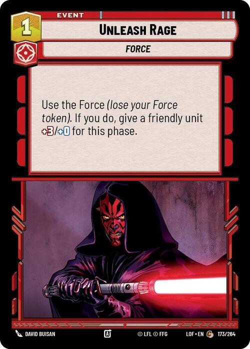 Unleash Rage Card Front