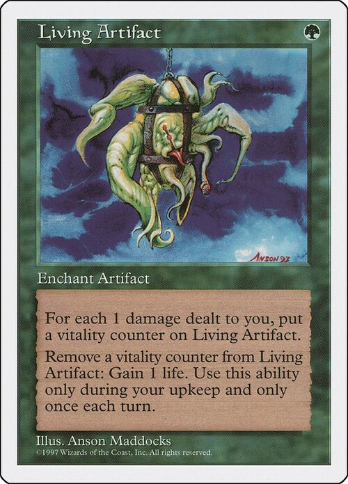 Living Artifact Card Front