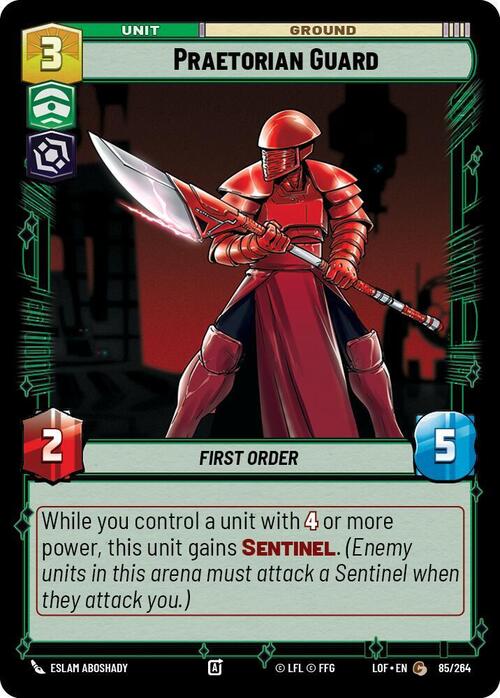 Praetorian Guard Card Front