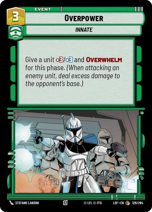 Overpower Card Front