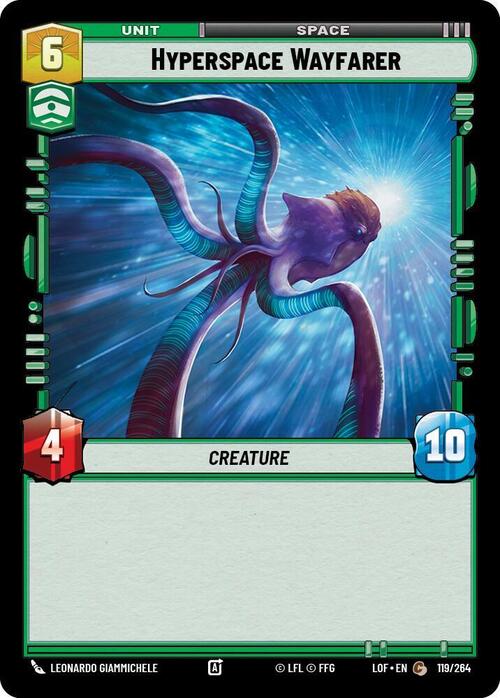 Hyperspace Wayfarer Card Front