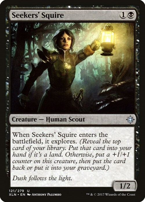 Seekers' Squire Card Front