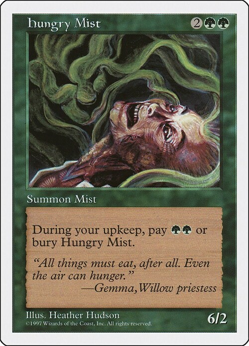 Hungry Mist Card Front