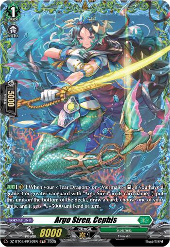 Argo Siren, Cephis Card Front