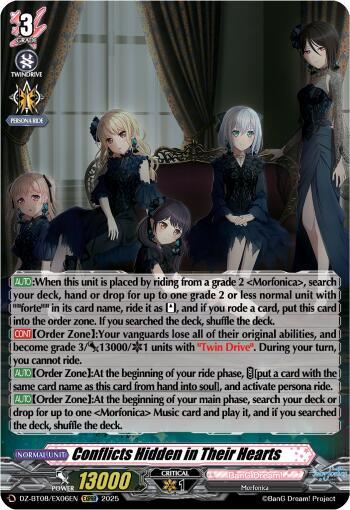 Conflicts Hidden in Their Hearts Card Front