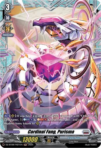 Cardinal Fang, Purisma Card Front