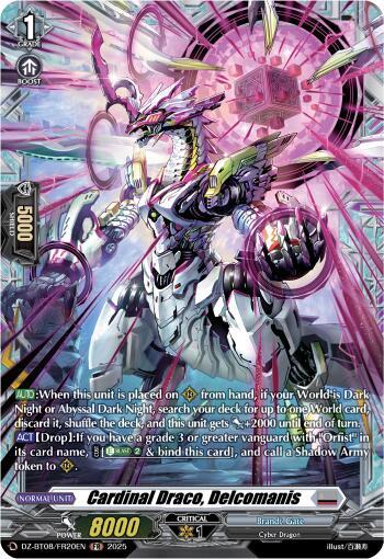 Cardinal Draco, Delcomanis Card Front