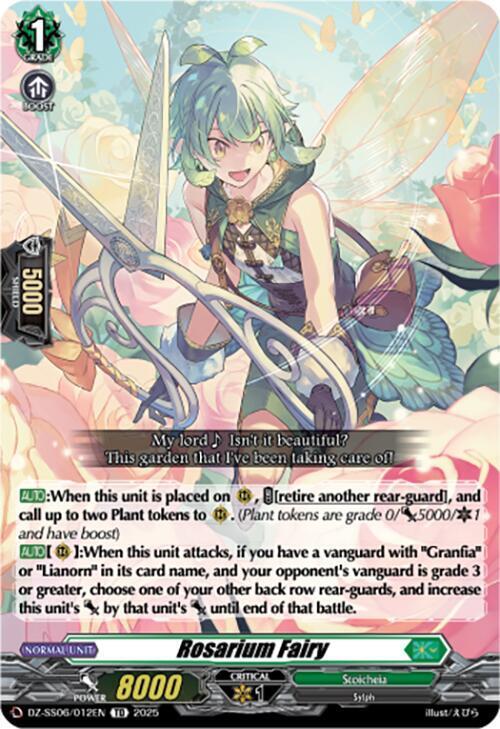Rosarium Fairy Card Front
