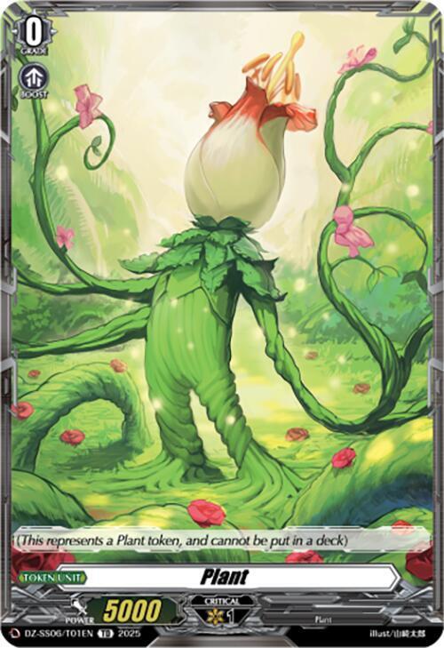 Plant Token [V Format] Card Front