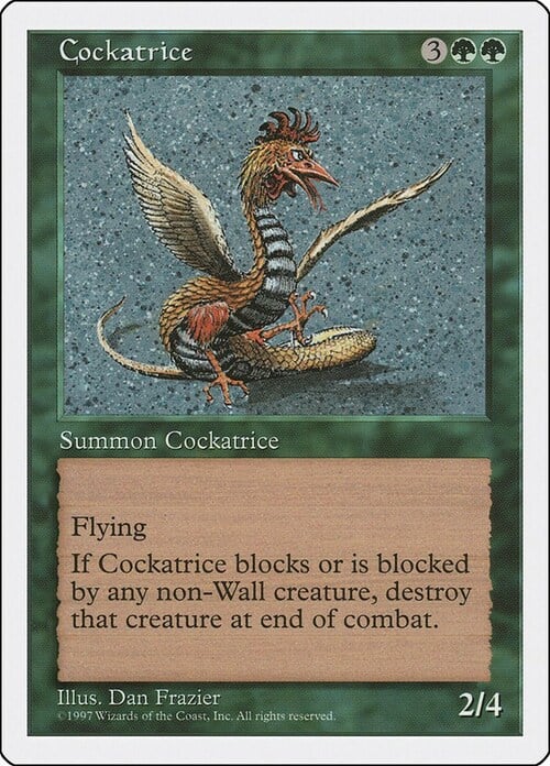 Cockatrice Card Front