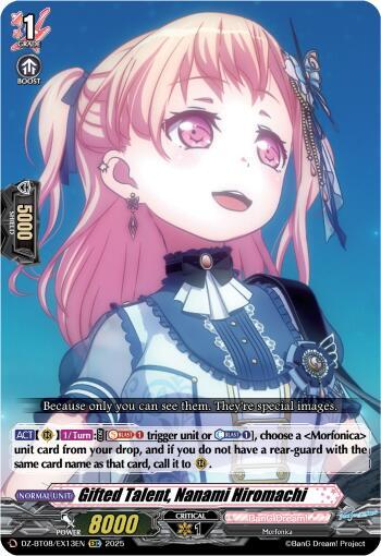 Gifted Talent, Nanami Hiromachi Card Front