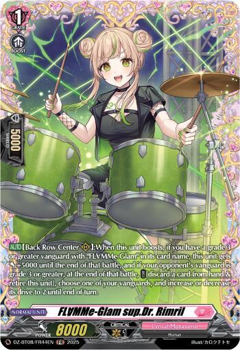 FL∀MMe-Glam sup.Dr. Rimril Card Front