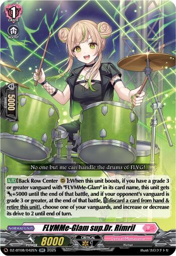 FL∀MMe-Glam sup.Dr. Rimril Card Front