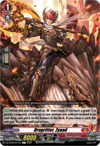 Dragritter, Zyaad Card Front