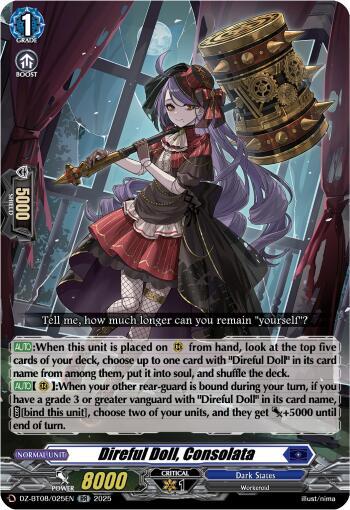 Direful Doll, Consolata Card Front