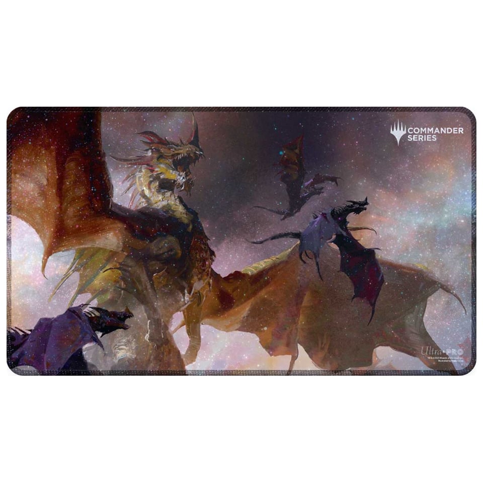 Commander Series: "The Ur-Dragon" Holofoil Stitched Playmat