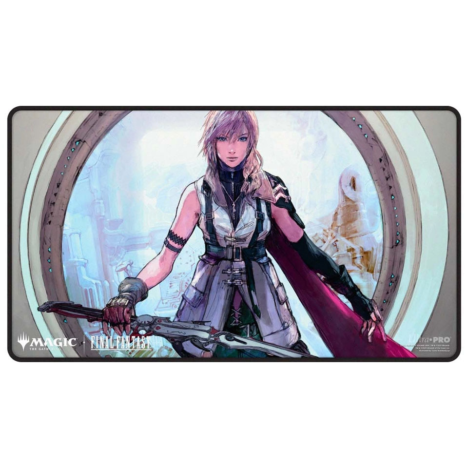 FINAL FANTASY: "Lightning, Army of One" Stitched Playmat