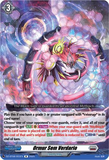 Ormur Sem Verdario Card Front