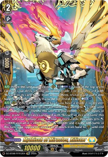 Mythisch of Miracles, Rifistor Card Front