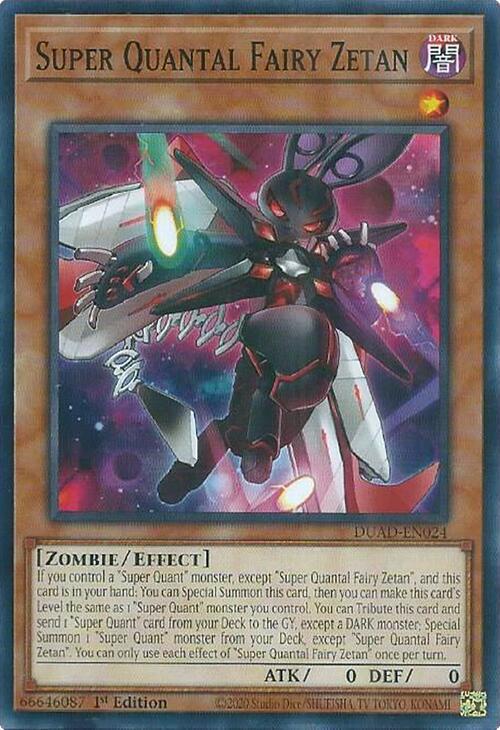 Super Quantal Fairy Zetan Card Front