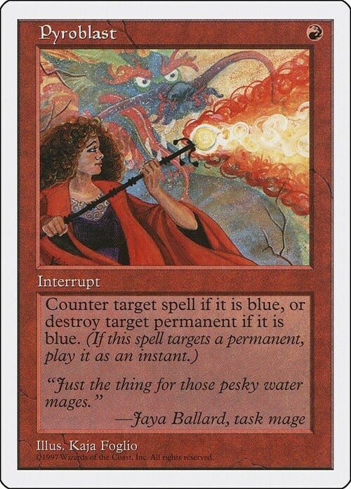 Pyroblast Card Front
