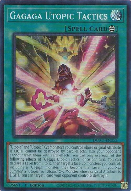 Gagaga Utopic Tactics Card Front