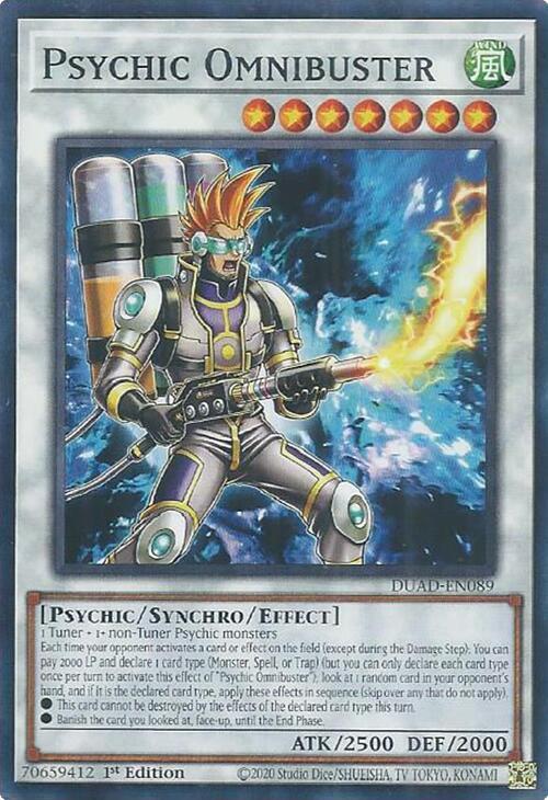 Psychic Omnibuster Card Front