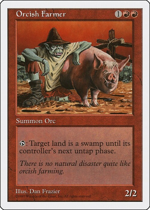 Orcish Farmer Card Front