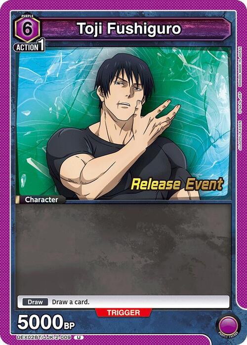 Toji Fushiguro Card Front