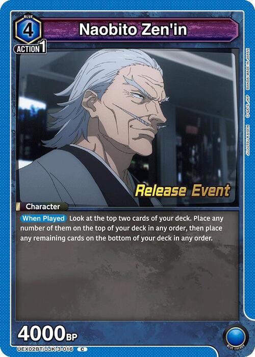 Naobito Zen'in Card Front