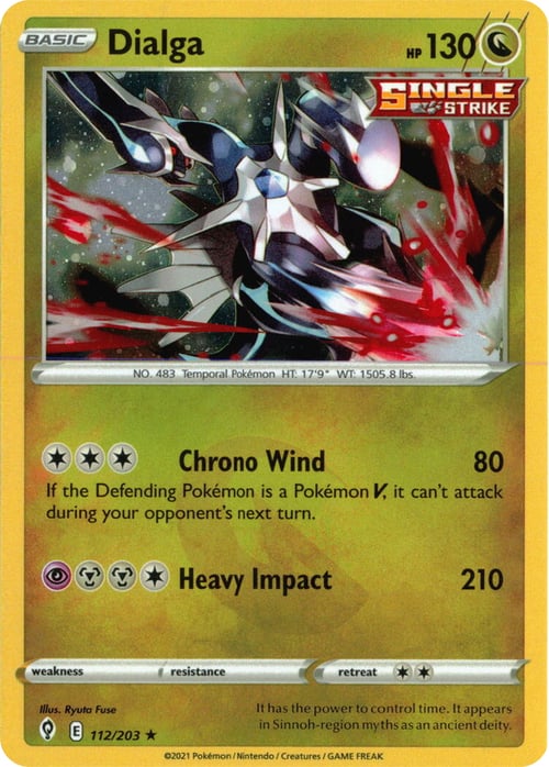 Dialga Card Front