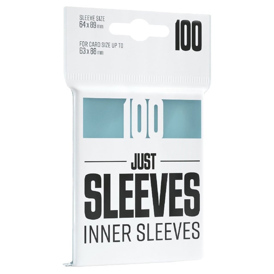 100 Gamegenic Just Sleeves Inner Sleeves