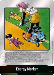 "Gohan, Krillin & Bulma" Energy Marker · E-56 | Silver E-56s