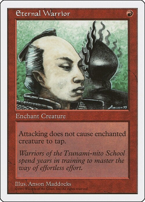 Eternal Warrior Card Front