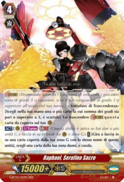 Holy Seraph, Raphael Card Front