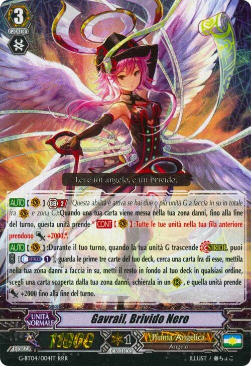 Black Shiver, Gavrail Card Front